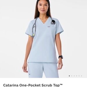 Figs Catarina Scrub top xxs brand new